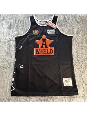 Headgear Classics Astroworld Black Basketball Jersey 2XL Men's Tank Top NWT